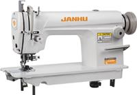High-speed lock-stitch sewing machine with lateral cutting knife JH8600NF